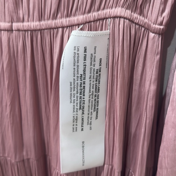 BRAND NEW BCBG MAXAZRIA Elisa Tiered Maxi Dress DAWN PINK - Picture 8 of 9
